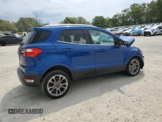 2019 Ford EcoSport Titanium with VIN MAJ3S2KE9KC272873, listed as a Copart auction lot 50262935 with 63,714 mi miles and Salvage Title. Bid and sale history available at DreamBid. Image 3.