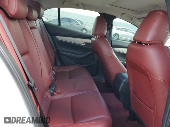 2021 Mazda 3 2.5 Turbo with VIN JM1BPBAY5M1308950, listed as a Copart auction lot 87502495 with 62,843 mi miles and Salvage Title. Bid and sale history available at DreamBid. Image 10.