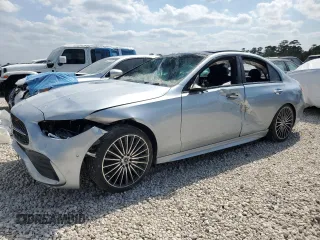 2023 Mercedes-Benz C C 300 with VIN W1KAF4GB6PR095886, listed as a Copart auction lot 52868915 with 14,168 mi miles and Salvage Title. Bid and sale history available at carsss.com. Image 1.