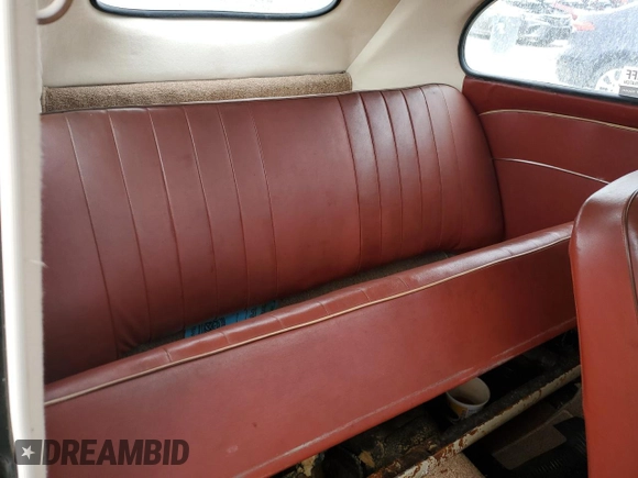 1956 Volkswagen Beetle with VIN 1226101, listed as a Copart auction lot 74739324 with 34,472 mi miles and Salvage Title. Bid and sale history available at DreamBid. Image 10.