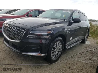 2022 Genesis GV80 with VIN KMUHBDSB4NU092052, listed as a Copart auction lot 74316054 with 0 mi miles and Non Repairable. Bid and sale history available at carsss.com. Image 1.