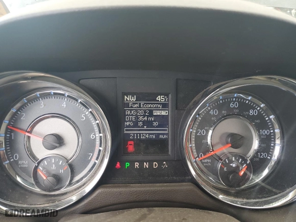 2011 Chrysler Town & Country Touring-L with VIN 2A4RR8DG8BR613988, listed as a Copart auction lot 80772174 with 211,124 mi miles and Salvage Title. Bid and sale history available at carsss.com. Image 9.