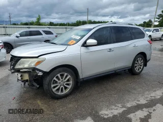2015 Nissan Pathfinder Platinum with VIN 5N1AR2MN2FC622128, listed as a Copart auction lot 58955915 with Not provided miles and Salvage title. Bid and sale history available at DreamBid. Image 1.