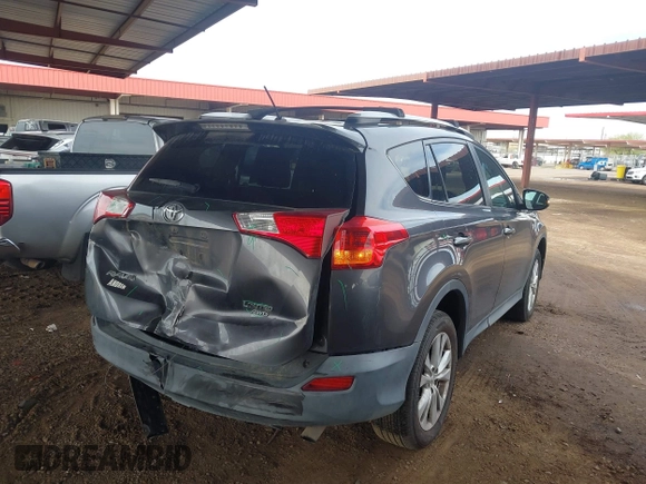 2013 Toyota RAV4 Limited with VIN 2T3DFREV5DW067431, listed as a IAAI auction lot 41809112 with 136,176 mi miles. Bid and sale history available at carsss.com. Image 4.