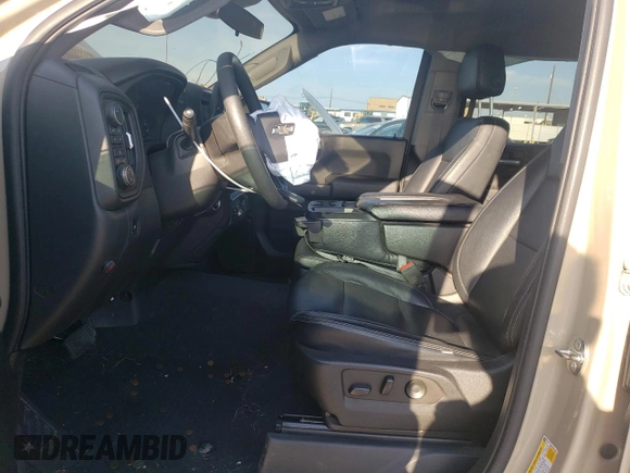 2022 Chevrolet Silverado 1500 Custom Trail Boss with VIN 3GCPDCED8NG613390, listed as a Copart auction lot 71494664 with 57,928 mi miles and Salvage Title. Bid and sale history available at DreamBid. Image 7.