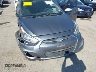 2016 Hyundai Accent SE with VIN KMHCT5AE8GU247843, listed as a IAAI auction lot 41672555 with 121,510 mi miles. Bid and sale history available at carsss.com. Image 6.