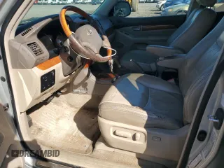 2005 Lexus GX with VIN JTJBT20X450081856, listed as a Copart auction lot 46337545 with 382,956 mi miles and Clean Title. Bid and sale history available at carsss.com. Image 7.