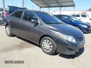 2009 Toyota Corolla with VIN JTDBL40E599054258, listed as a IAAI auction lot 42510502 with 204,010 mi miles and . Bid and sale history available at DreamBid. Image 1.