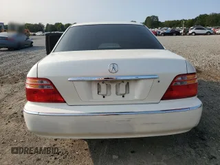 2000 Acura RL with VIN JH4KA9655YC001151, listed as a Copart auction lot 69598714 with 0 mi miles and Salvage Title. Bid and sale history available at carsss.com. Image 6.