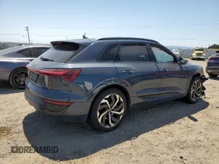 2024 Audi Q8 e-tron z VIN WA16AAGE4RB051463, wystawiony jako Copart lot #55693475 z przebiegiem Nie podano mil oraz Szkoda całkowita • Salvage title. Historia ofert i sprzedaży dostępna na DreamBid. Obrazek 3.