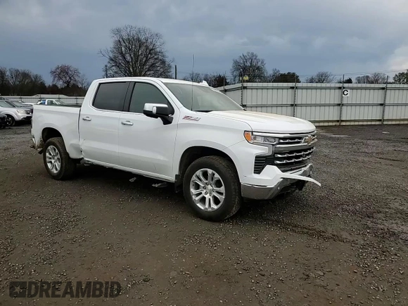 2023 Chevrolet Silverado 1500 LTZ with VIN 2GCUDGED2P1155058, listed as a Copart auction lot 46881105 with 41,110 mi miles and Salvage Title. Bid and sale history available at carsss.com. Image 11.