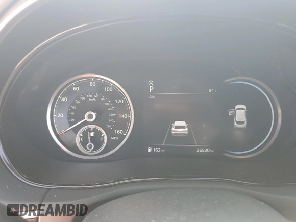 2022 Genesis GV70 2.5T with VIN KMUMADTB0NU051417, listed as a Copart auction lot 54915295 with 36,530 mi miles and Salvage Title. Bid and sale history available at DreamBid. Image 9.