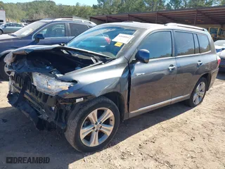 2012 Toyota Highlander Limited with VIN 5TDYK3EH0CS083539, listed as a IAAI auction lot 41640043 with 91,748 mi miles. Bid and sale history available at carsss.com. Image 2.