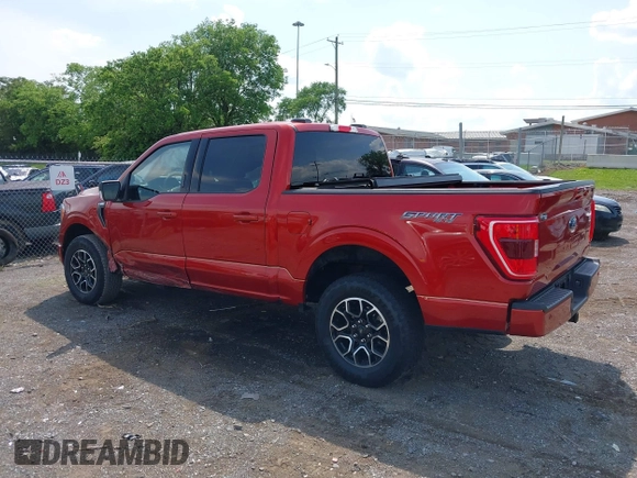2023 Ford F-150 XL with VIN 1FTFW1E50PKF03531, listed as a IAAI auction lot 42151884 with 15,392 mi miles and . Bid and sale history available at DreamBid. Image 14.