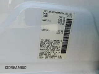 2022 Nissan LEAF SV z VIN 1N4AZ1CV5NC551415, wystawiony jako Copart lot #55431615 z przebiegiem 54 781 mil mil oraz Szkoda całkowita • Salvage title. Historia ofert i sprzedaży dostępna na DreamBid. Obrazek 13.