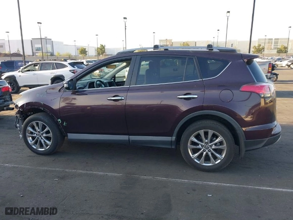 2017 Toyota RAV4 Limited with VIN 2T3YFREV0HW332280, listed as a IAAI auction lot 41975756 with 18,042 mi miles. Bid and sale history available at carsss.com. Image 15.