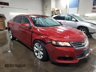 2015 Chevrolet Impala LT with VIN 2G1125S38F9258356, listed as a Copart auction lot 51651915 with 110,895 mi miles and Salvage Title. Bid and sale history available at DreamBid. Image 4.