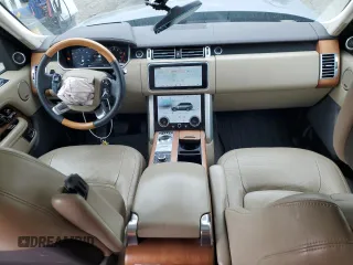 2019 Land Rover Range Rover HSE with VIN SALGS2SV9KA550350, listed as a Copart auction lot 84852544 with 58,602 mi miles and Salvage title. Bid and sale history available at DreamBid. Image 8.
