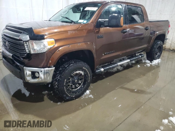 2014 Toyota Tundra Limited z VIN 5TFHY5F18EX411007, wystawiony jako Copart lot #43234915 z przebiegiem 172 193 mil mil oraz Szkoda całkowita • Salvage title. Historia ofert i sprzedaży dostępna na DreamBid. Obrazek 1.