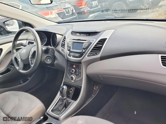 2015 Hyundai Elantra SE with VIN 5NPDH4AE1FH584271, listed as a Copart auction lot 53018845 with 108,510 mi miles and Clean Title. Bid and sale history available at carsss.com. Image 9.