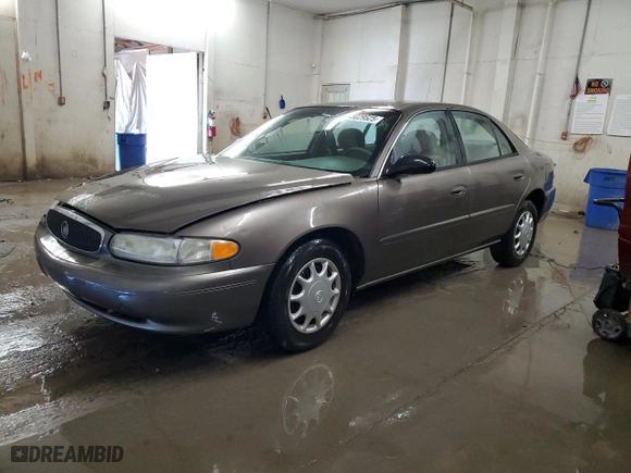 2005 Buick Century Custom with VIN 2G4WS52J151105824, listed as a Copart auction lot 48029525 with 180,090 mi miles and Salvage Title. Bid and sale history available at carsss.com. Image 1.