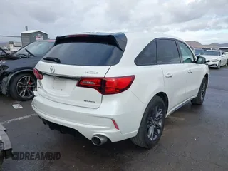 2020 Acura MDX w/Technology/A-Spec Pkg with VIN 5J8YD4H03LL012408, listed as a IAAI auction lot 41289353 with 46,535 mi miles. Bid and sale history available at carsss.com. Image 4.