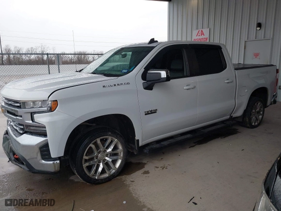 2019 Chevrolet Silverado 1500 LT with VIN 1GCPWCED3KZ215896, listed as a IAAI auction lot 41330797 with 117,972 mi miles. Bid and sale history available at carsss.com. Image 17.