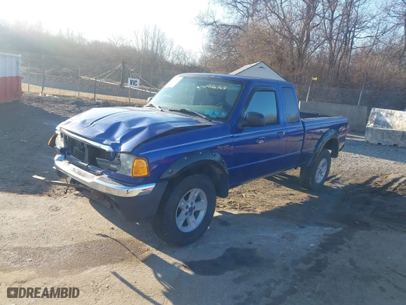2005 Ford Ranger XLT with VIN 1FTZR45E15PA26369, listed as a IAAI auction lot 41761682 with 115,128 mi miles. Bid and sale history available at carsss.com. Image 2.