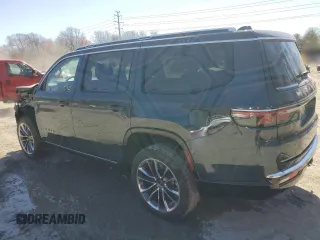 2024 Jeep Wagoneer Series III with VIN 1C4SJVDP7RS141272, listed as a Copart auction lot 48513145 with 195 mi miles and Salvage Title. Bid and sale history available at DreamBid. Image 2.