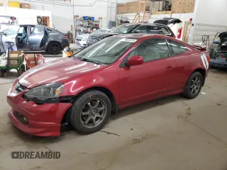 2002 Acura RSX Type S with VIN JH4DC53042C019989, listed as a Copart auction lot 73934374 with 169,366 mi miles and Salvage Title. Bid and sale history available at carsss.com. Image 1.