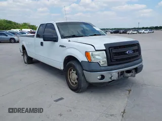 2013 Ford F-150 XL w/HD Payload Pkg with VIN 1FTVX1CF8DKD55791, listed as a IAAI auction lot 41987479 with 285,410 mi miles. Bid and sale history available at carsss.com. Image 1.