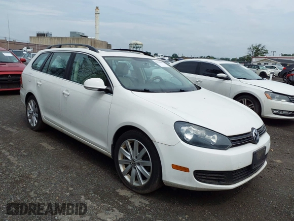 2012 Volkswagen Jetta TDI w/Sunroof & Nav with VIN 3VWPL7AJ4CM686287, listed as a IAAI auction lot 42610987 with 154,703 mi miles and . Bid and sale history available at DreamBid. Image 1.