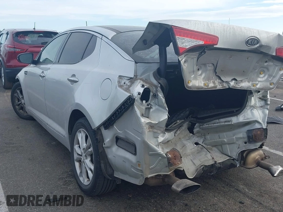 2012 Kia Optima EX with VIN 5XXGN4A63CG014360, listed as a IAAI auction lot 41684960 with 257,182 mi miles and . Bid and sale history available at carsss.com. Image 3.