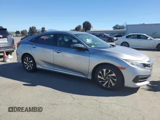 2018 Honda Civic EX with VIN 19XFC2F79JE201759, listed as a Copart auction lot 50547075 with 64,217 mi miles and Clean Title. Bid and sale history available at DreamBid. Image 4.