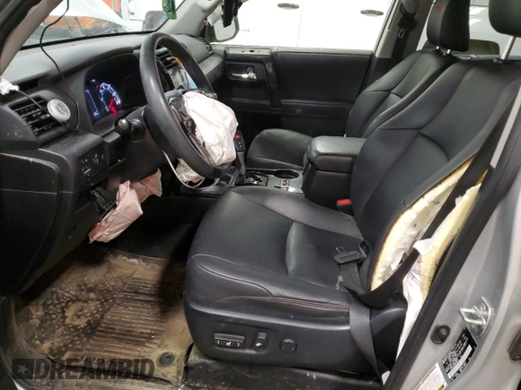 2022 Toyota 4Runner TRD Off Road Premium with VIN JTERU5JR9N5984163, listed as a Copart auction lot 50881445 with 80,183 mi miles and Salvage Title. Bid and sale history available at DreamBid. Image 7.