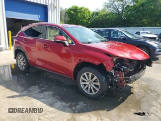 2019 Lexus NX 300 with VIN JTJBARBZ9K2217234, listed as a Copart auction lot 61817155 with 45,422 mi miles and Salvage title. Bid and sale history available at DreamBid. Image 4.