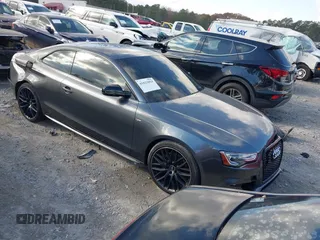 2016 Audi A5 Premium Plus with VIN WAUM2AFR7GA007018, listed as a IAAI auction lot 41023854 with 130,311 mi miles. Bid and sale history available at carsss.com. Image 1.