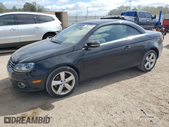 2012 Volkswagen Eos Lux with VIN WVWFW7AH3CV015475, listed as a Copart auction lot 78923724 with 109,453 mi miles and Salvage Title. Bid and sale history available at DreamBid. Image 1.