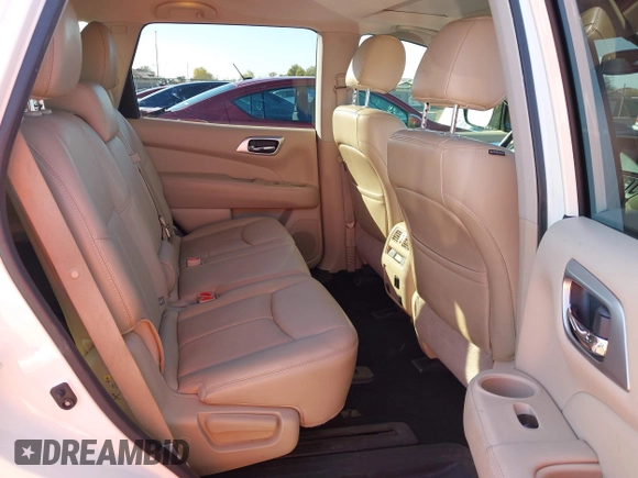 2017 Nissan Pathfinder SV with VIN 5N1DR2MN5HC640588, listed as a IAAI auction lot 41503014 with 89,481 mi miles and . Bid and sale history available at DreamBid. Image 8.