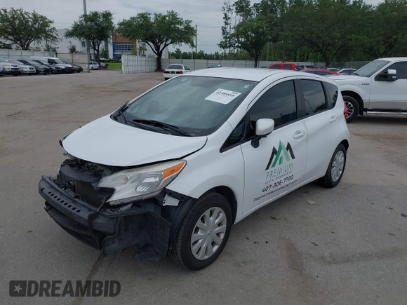 2015 Nissan Note SV with VIN 3N1CE2CP2FL444479, listed as a IAAI auction lot 42389895 with 157,756 mi miles and . Bid and sale history available at DreamBid. Image 2.