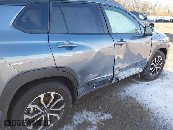 2023 Toyota Corolla Cross Hybrid S with VIN 7MUFBABG4PV003663, listed as a IAAI auction lot 41156179 with 39,987 mi miles and . Bid and sale history available at DreamBid. Image 18.