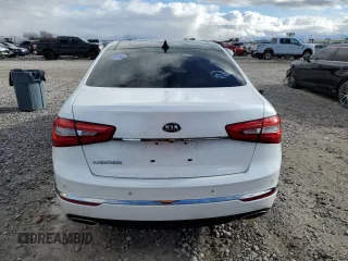 2014 Kia Cadenza Premium with VIN KNALN4D76E5157035, listed as a Copart auction lot 86649254 with 39,383 mi miles and Salvage Title. Bid and sale history available at carsss.com. Image 6.