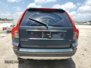 2008 Volvo XC90 I6 with VIN YV4CY982X81468286, listed as a Copart auction lot 53722625 with 127,254 mi miles and Salvage Title. Bid and sale history available at carsss.com. Image 6.