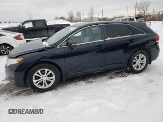 2013 Toyota Venza LE with VIN 4T3BK3BB6DU077430, listed as a Copart auction lot 42448895 with 164,359 mi miles and Salvage Title. Bid and sale history available at carsss.com. Image 1.