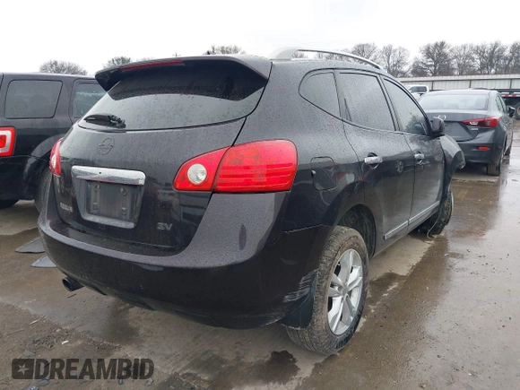 2013 Nissan Rogue S with VIN JN8AS5MT9DW030721, listed as a IAAI auction lot 41609857 with 143,024 mi miles. Bid and sale history available at carsss.com. Image 4.