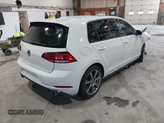 2018 Volkswagen Golf GTI S with VIN 3VW547AU6JM267272, listed as a IAAI auction lot 41757532 with 80,188 mi miles. Bid and sale history available at carsss.com. Image 4.