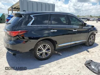 2020 Infiniti QX60 Pure with VIN 5N1DL0MN3LC520948, listed as a Copart auction lot 61274835 with 25,297 mi miles and Non repairable. Bid and sale history available at DreamBid. Image 3.