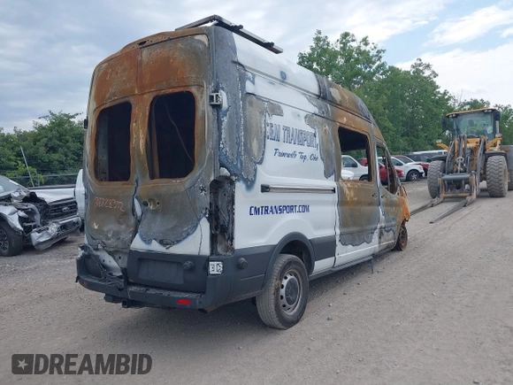 2018 Ford Transit with VIN 1FTYR2XG6JKB40728, listed as a IAAI auction lot 39792647 with Not provided miles and . Bid and sale history available at DreamBid. Image 4.