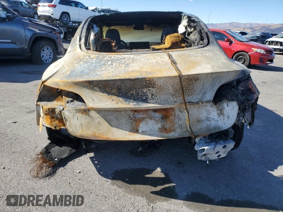 2018 Tesla Model 3 Long Range Battery with VIN 5YJ3E1EA9JF016464, listed as a Copart auction lot 46349505 with Not Provided miles and Salvage Title. Bid and sale history available at DreamBid. Image 6.