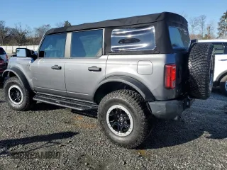 2021 Ford Bronco with VIN 1FMEE5DP9MLA89837, listed as a Copart auction lot 87672995 with 27,341 mi miles and Salvage Title. Bid and sale history available at DreamBid. Image 2.